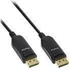 InLine DisplayPort 1.4 AOC Kabel 8K4K in Schwarz, Länge: 30 m - Bild 1