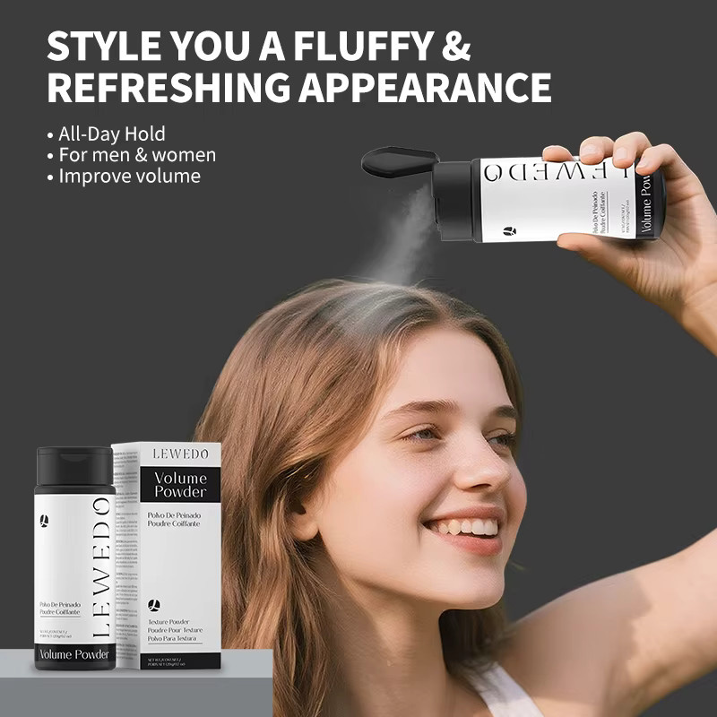 LEWEDO Haarstyling-Puder, Unisex, für fettiges Haar - Bild 3