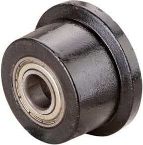BS Rollen Spurkranzrad C65.051 aus Kunststoff in Schwarz - Bild 1
