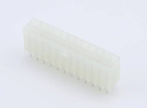 Molex Einbau-Buchsenleiste in Weiß mit 24 Polen und 4,2 mm Rastermaß - Bild 1