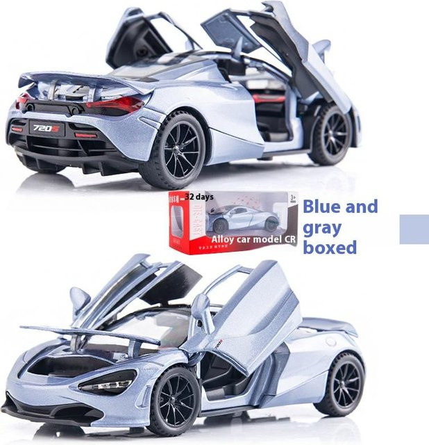 Linyi toy car McLaren 720S Sportwagen, Modellauto, 1:32, Metall, mit Licht und Sound, ab 18 Jahre - Bild 1
