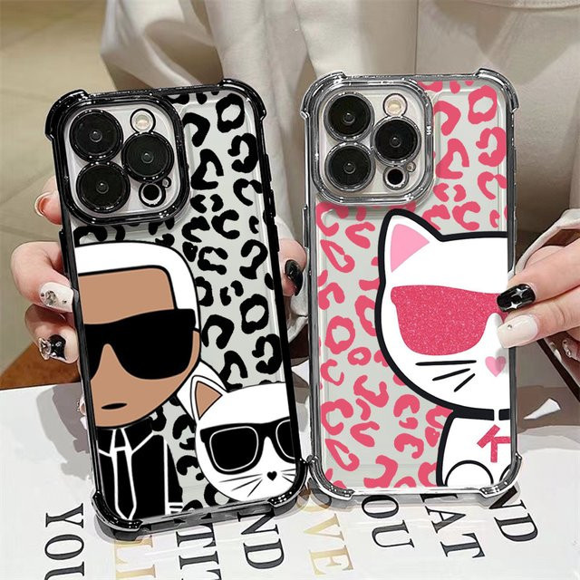 Luxus-Handyhülle mit K-Karls-Muster und Galvanisierung für Samsung Galaxy S26 S25 S24 S23 S22 S21 S20 FE Note20 Edge Plus Ultra in Multicolour - Bild 1