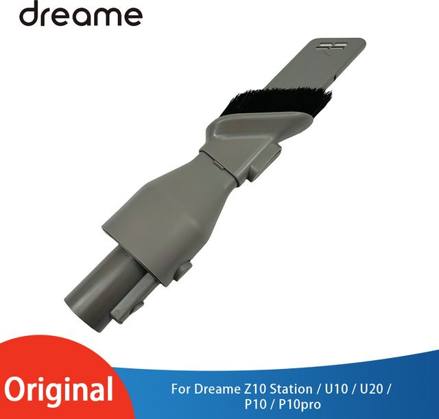 Dreame Zwei-in-Eins Saugdüse als lange flache Bürste für Staubsauger Z10 Station, U10, U20, P10 und P10pro in Grau - Bild 1