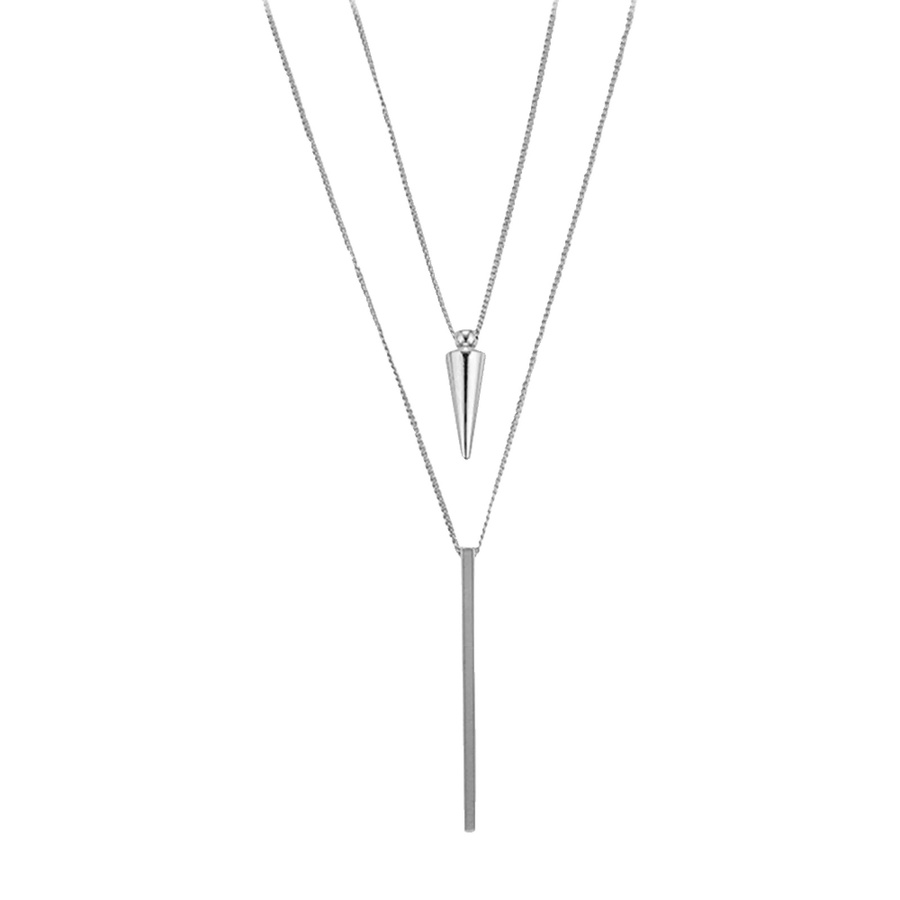 Heidemann Schmuck Kette Duplo, Silber, Damen - Bild 1
