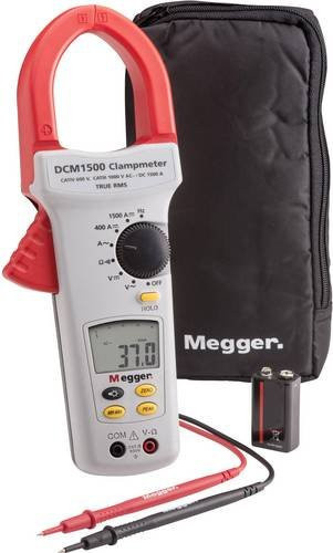 Megger DCM1500 Digitales Hand-Multimeter mit Stromzange CAT IV 600V in Multicolor - Bild 1