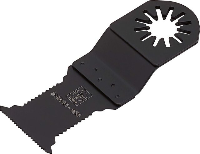 LUX-TOOLS Bimetall-Tauchsägeblatt für Holz, Kunststoff und Metall, Schwarz, 36 mm - Bild 1