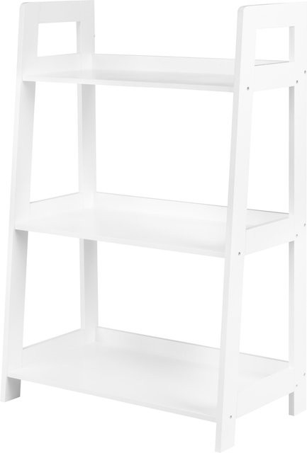LIVARNO Regal in Weiß mit modernem Design, B/T/H: 63 x 36 x 95 cm - Bild 1