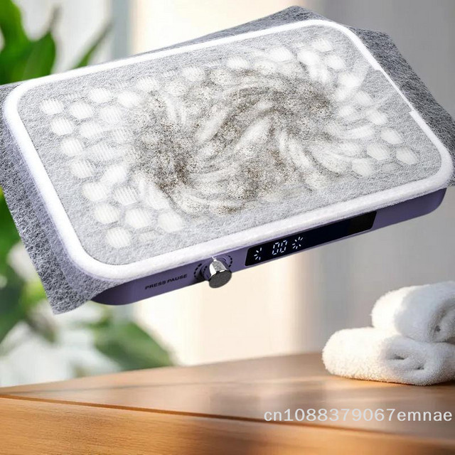 ZYAS Einweg-Nagelkunst-Staubabsauger Vliesfilterpapier, 100 Stück - Bild 1