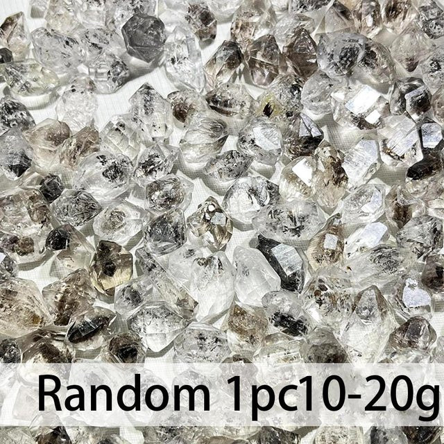 Natürlicher Herkimer Diamant Binchi Outdoor Product Weißer Kristall Rohstein zur Reiki-Heilung und Heimdekoration - Bild 1