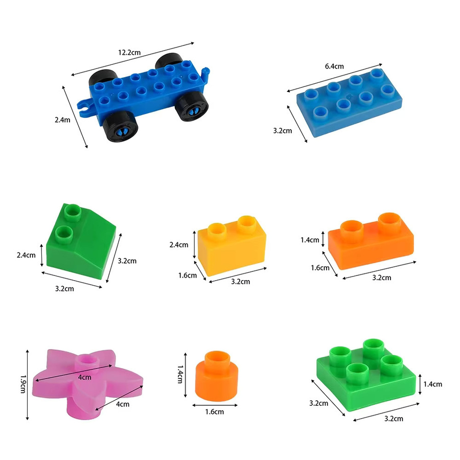 stemedu Basis-Bausteine, Lernspielzeug, 70-teiliges Set - Bild 3