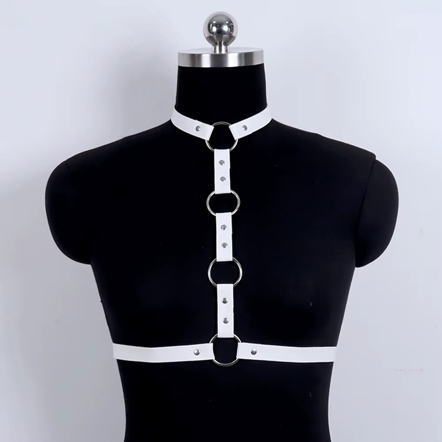 CEA.HARNESS Body Harness Choker Kragen Taillengürtel, Damen, Gothic, Punk - Bild 2