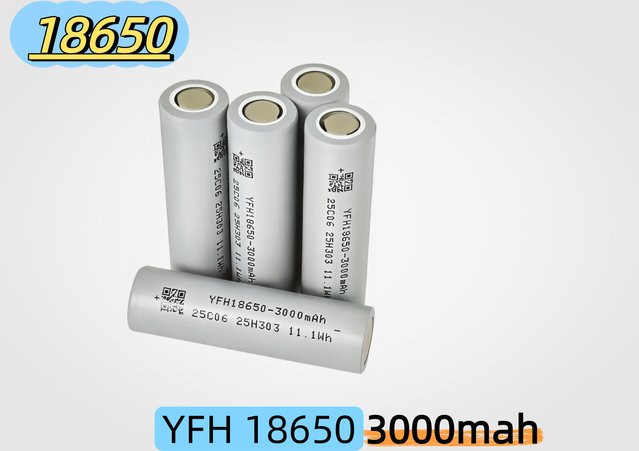 Roza Cinnie 18650 Lithium-Ionen-Akku 3,7 V 3000 mAh für Taschenlampen und Werkzeuge - Bild 1