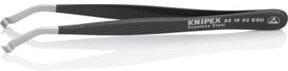 Knipex ESD Positionierpinzette Glatt Schwarz 120 mm - Bild 1