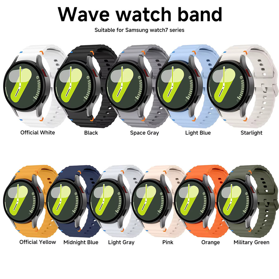 CAOWTAN Uhrenarmband Silikon, Unisex - Bild 5