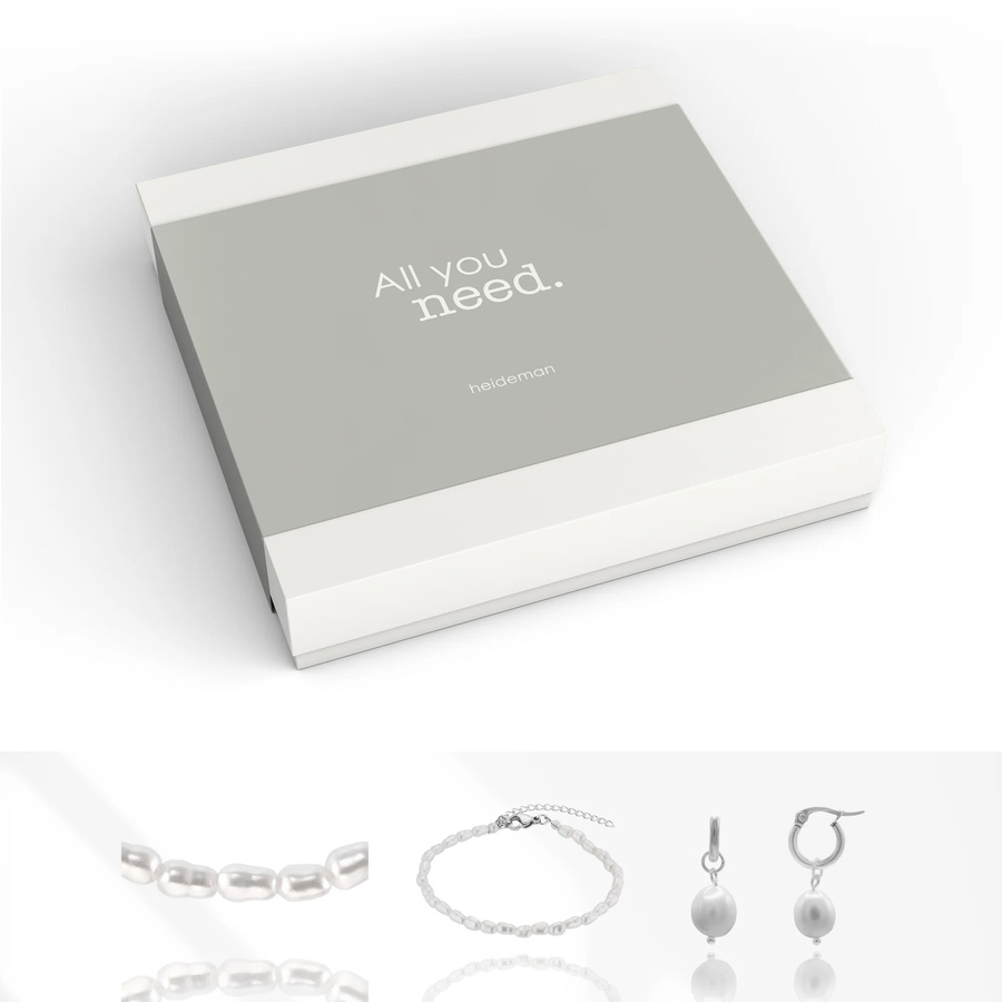 Heideman Geschenkbox Perle, Silber, Unisex - Bild 1