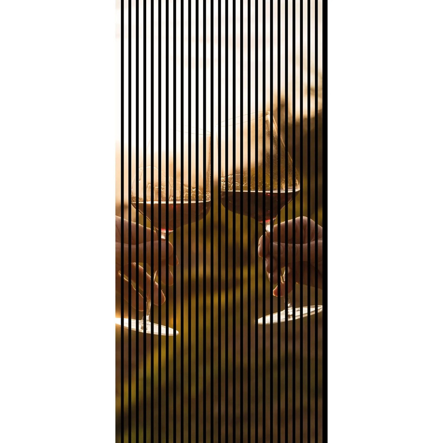 FN Acustico Akustikplatte Wein Bunt aus PET und MDF mit Klebefolie, H x B x T: 2400 x 1133 x 19 mm - Bild 2