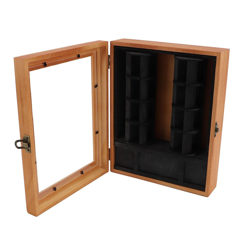 KONNWEI Miniatur Bücherregal Ornament aus Holz und Kunststoff in Braun - Bild 3