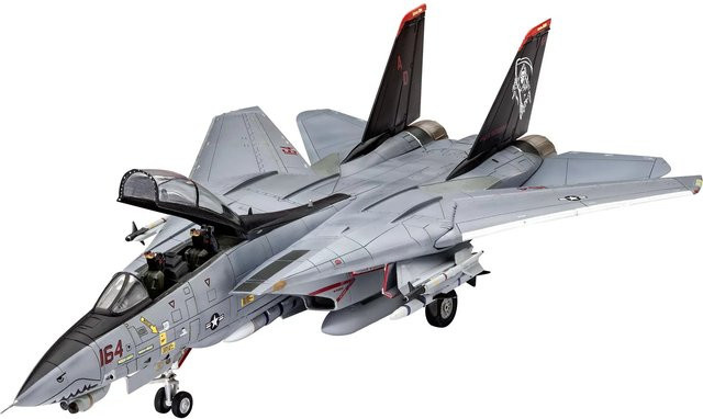 Revell Model Set F-14D Super Tomcat, Fahrzeuge, 1:72, ab 8 Jahren - Bild 1