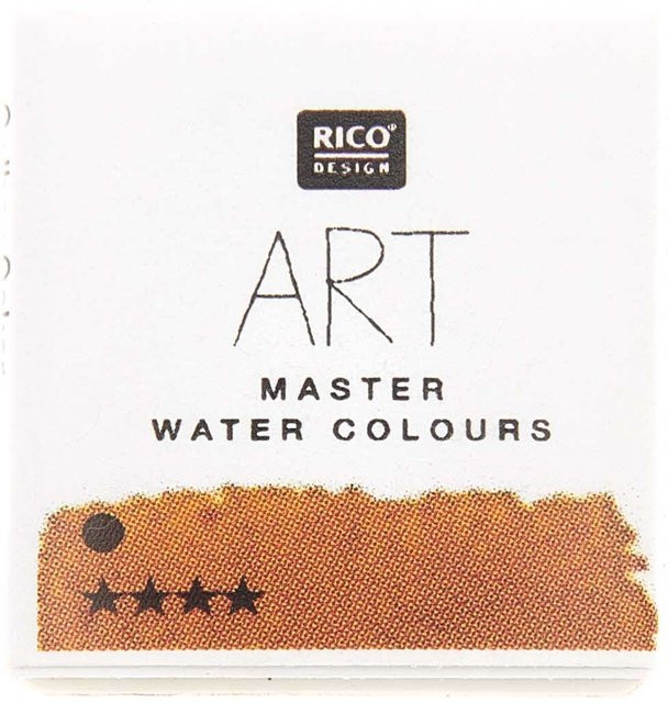 Rico Design ART Master Aquarellfarbe Gelber Ocker im halben Näpfchen - Bild 1
