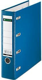 LEITZ Doppelordner 1012 für 2 x A5 in Blau mit Präzisions-Hebelmechanik und Griffloch, Rückenbreite: 75 mm - Bild 1