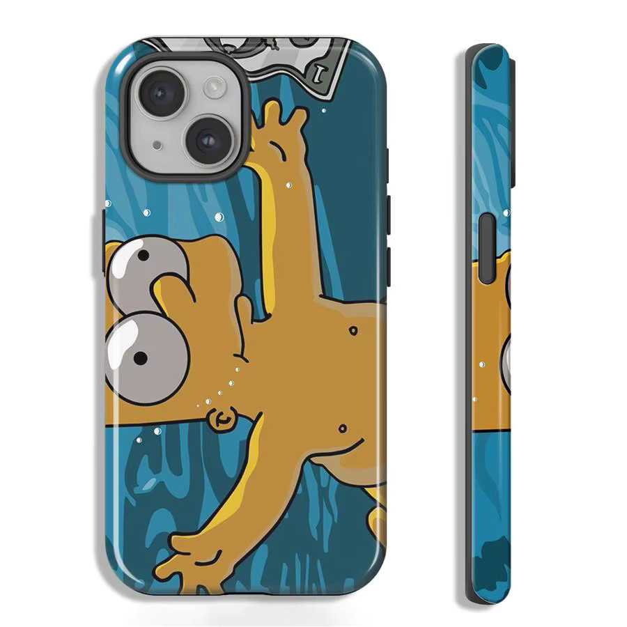 Weiche Schutzhülle für Apple iPhone Modelle in Multicolour von H-Homer S-SimpsonsS - Bild 4