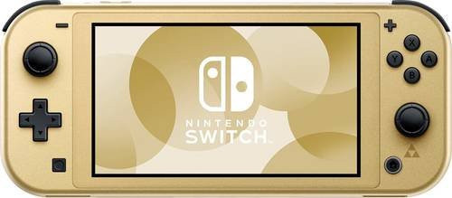 Nintendo Switch Lite Konsole 32 GB Gold mit Bluetooth und USB - Bild 1