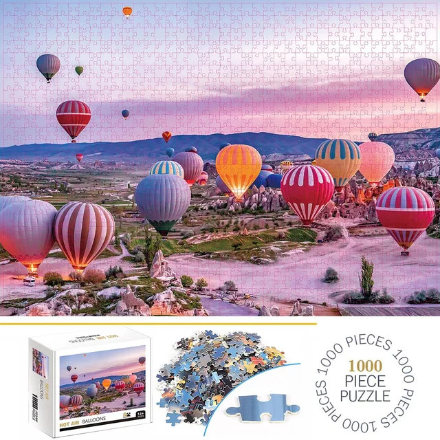 AZNM Heißluftballons Puzzle, 1.000 Teile, ab 14 Jahren - Bild 1