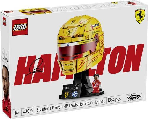 LEGO Scuderia Ferrari HP Lewis Hamilton Helm Konstruktionsspielzeug - Bild 1