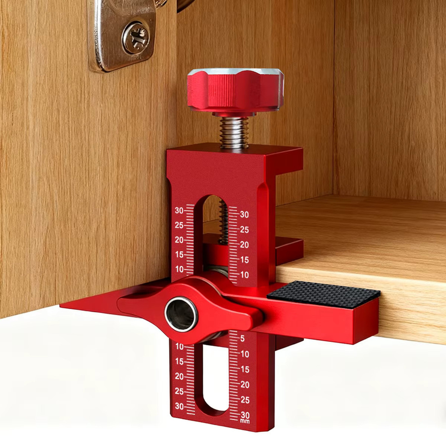GDART Schranktür-Installationslocator aus Aluminium mit 6 mm, 8 mm und 10 mm Bohrer für eine schnelle und präzise Montage - Bild 6