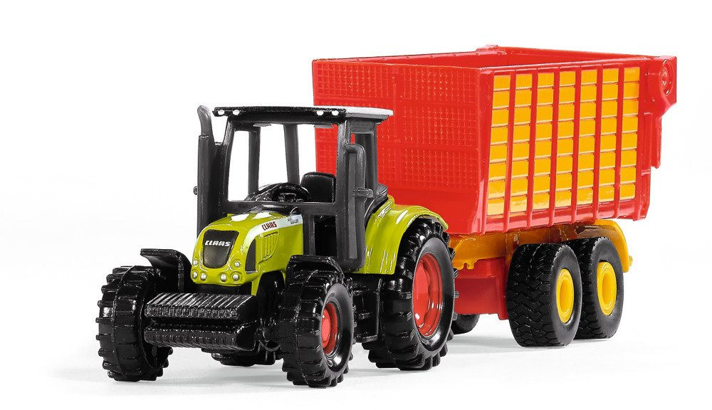 SIEPER Claas Modelltraktor mit Silagewagen - Bild 1