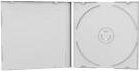 MediaRange CD-Aufbewahrungsbehälter für 1 CD/DVD, transparent, 100er Packung - Bild 1