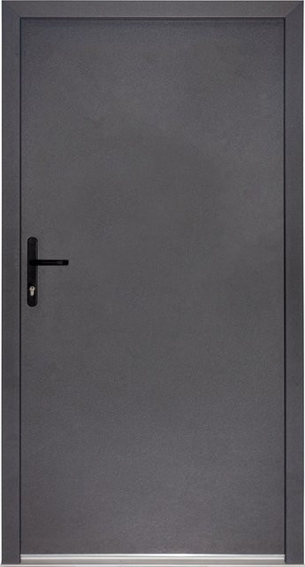 Splendoor Stahl-Nebeneingangstür NS1 Anthrazit nach innen öffnend, B/H: 98 x 198 cm, Anschlag links - Bild 1