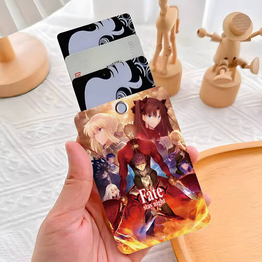 Fate Grand Order Kartenetui Schlüsselanhänger, Leder - Bild 4