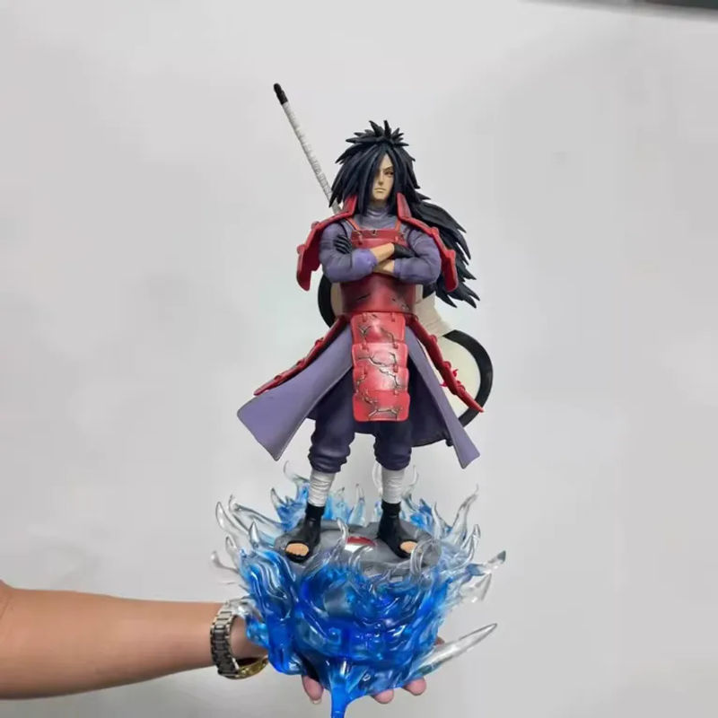 Bandai Naruto Anime Uchiha Madara GK Leuchtfigur aus PVC, mehrfarbig, Höhe: 25 cm - Bild 6