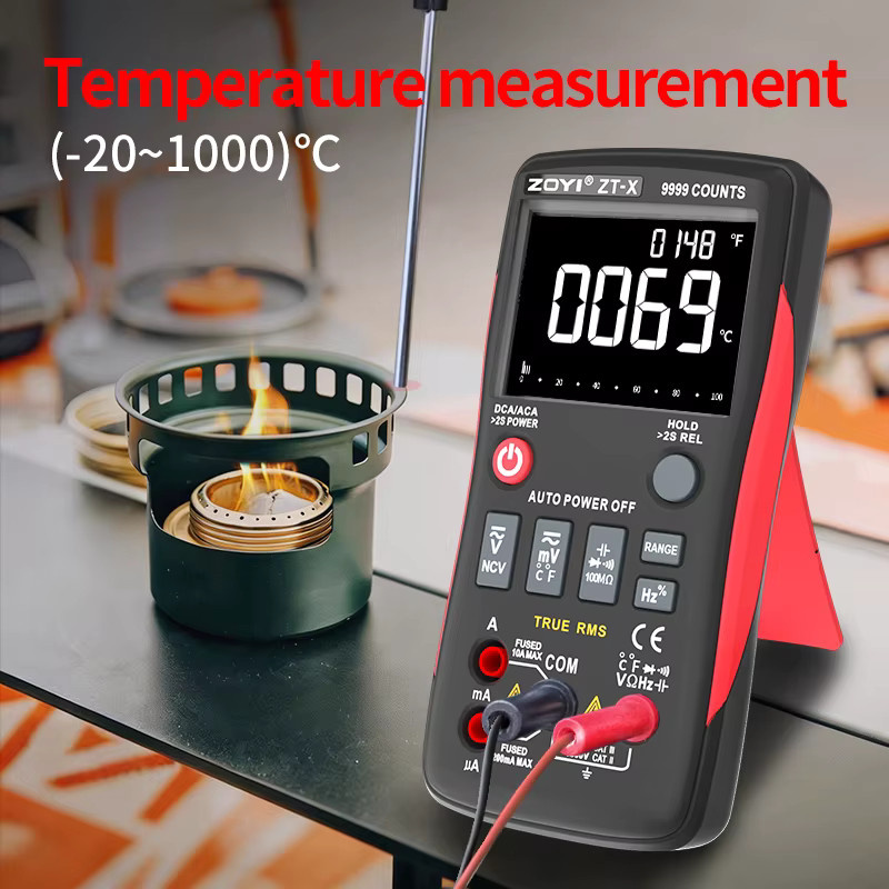 ZOYI ZT-X Digital-Multimeter: Hochpräzises und tragbares Multifunktionsmessgerät mit automatischem Bereichswechsel für elektrische Reparaturen - Bild 6