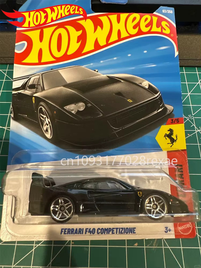 Hot Wheels Ferrari F40 Porsche 911 Mazda Rx-7, Fahrzeugmodell, 1:64, ab 3 Jahren - Bild 4