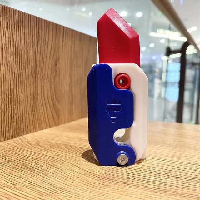 Yiran toy 3D-Druck Schwerkraftmesser Spielzeug, Würfel Springen, Karotte - Bild 1