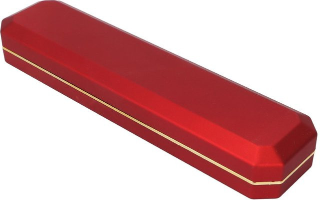 Neoglint Schmuckaufbewahrung Armband Geschenkbox mit roter Beflockung und integriertem Licht - Bild 1