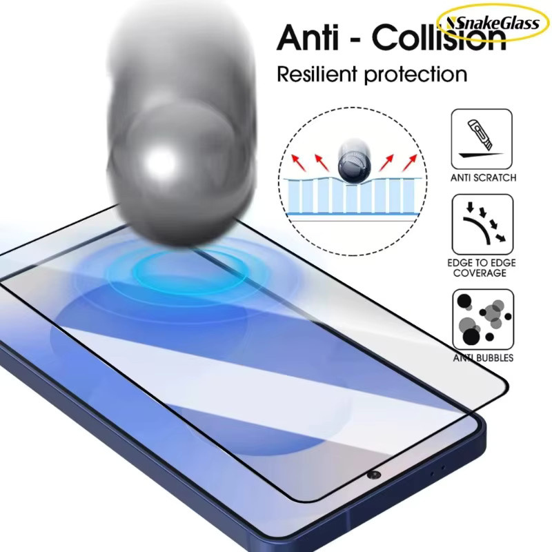 3er-Pack Displayschutz aus gehärtetem Glas für Samsung Galaxy S26 Plus Ultra S25 S24 S23 S22 S21 Ultra, transparent und kratzfest - Bild 6