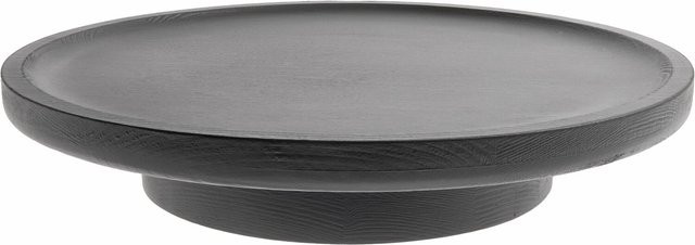 Rico Design Holztablett rund Schwarz - Bild 1