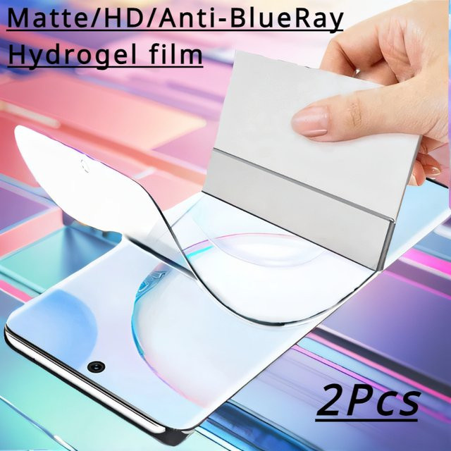 2 Stück Matte Hydrogel-Displayschutzfolien für Motorola Edge 50 40 30 Fusion Pro Neo Ultra Lite in Transparent - Bild 1