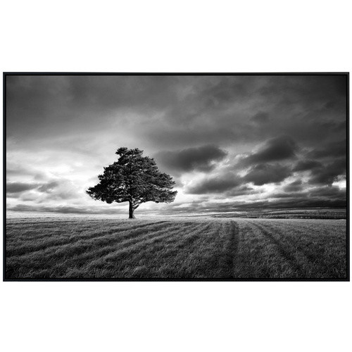 papermoon Infrarotheizung EcoHeat Landschaft in Schwarz und Weiss mit Matt-Effekt und App-Steuerung - Bild 2