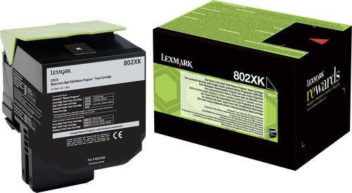 Lexmark Toner 802XK Schwarz für Lexmark CX510de, CX510dhe und CX510dthe - Bild 2