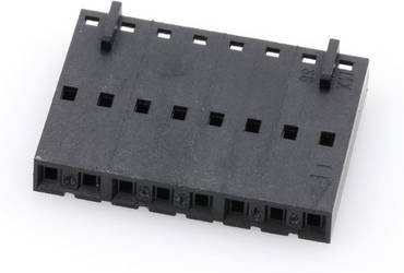 Molex Buchsengehäuse-Kabel Schwarz mit 8 Polen - Bild 1