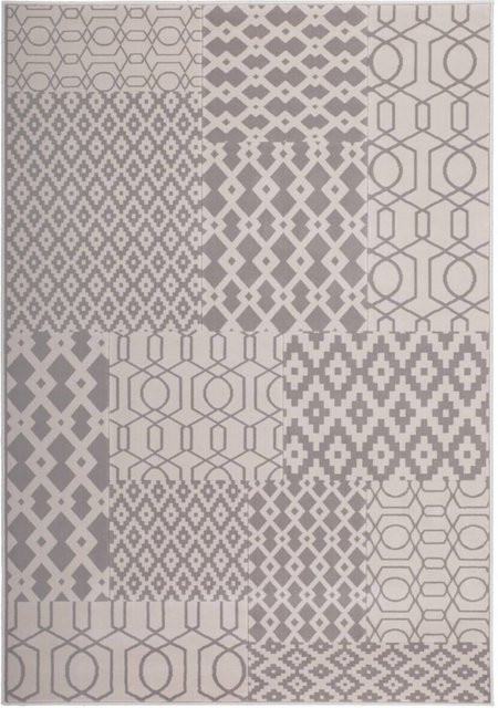 Kayoom Kurzflorteppich Lina in Taupe B/L: 80 x 150 cm - Bild 1