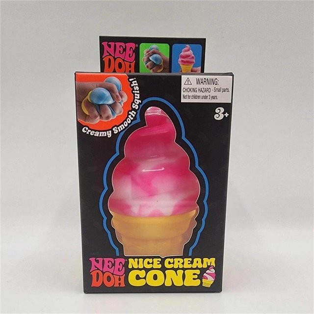 Needoh Nice Cream Waffel, Sensorisches Fidget Spielzeug - Bild 1