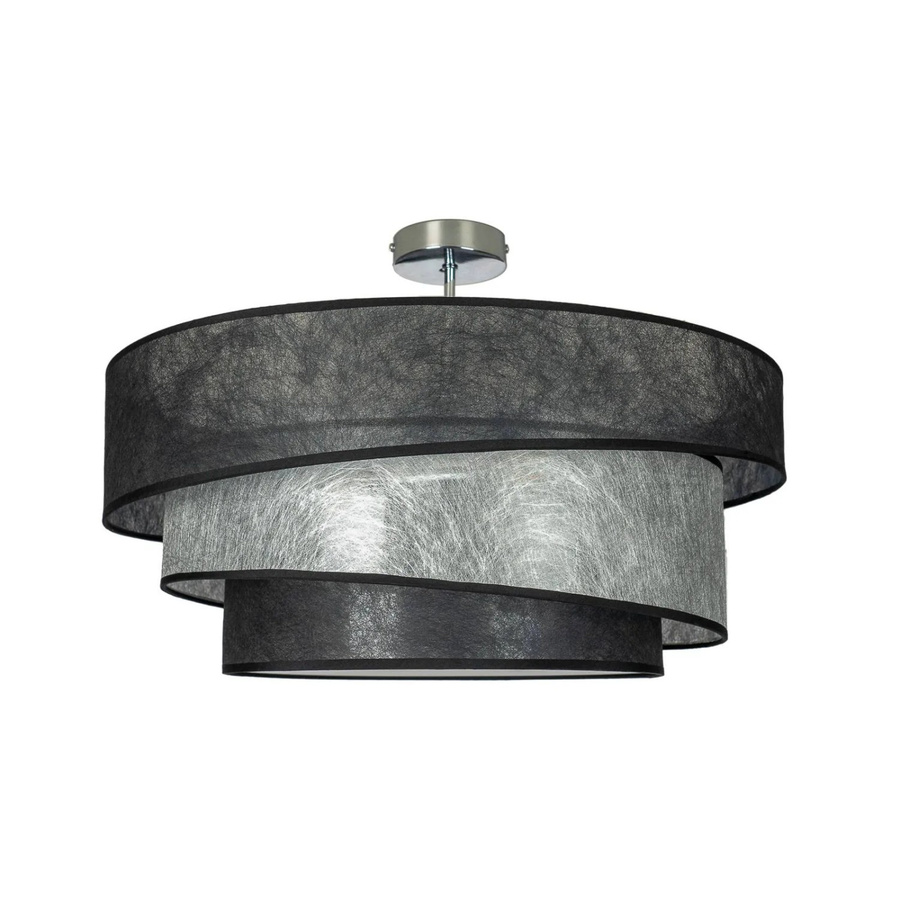 Lindby Deckenlampe Ayvira Modern Schwarz aus Metall 3-flammig E27 Wohnzimmerleuchte - Bild 2