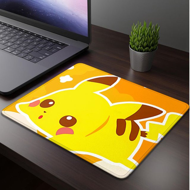Potdemiel Mauspad Pokemon Design Multicolor für Gaming-PC und Schreibtisch - Bild 1