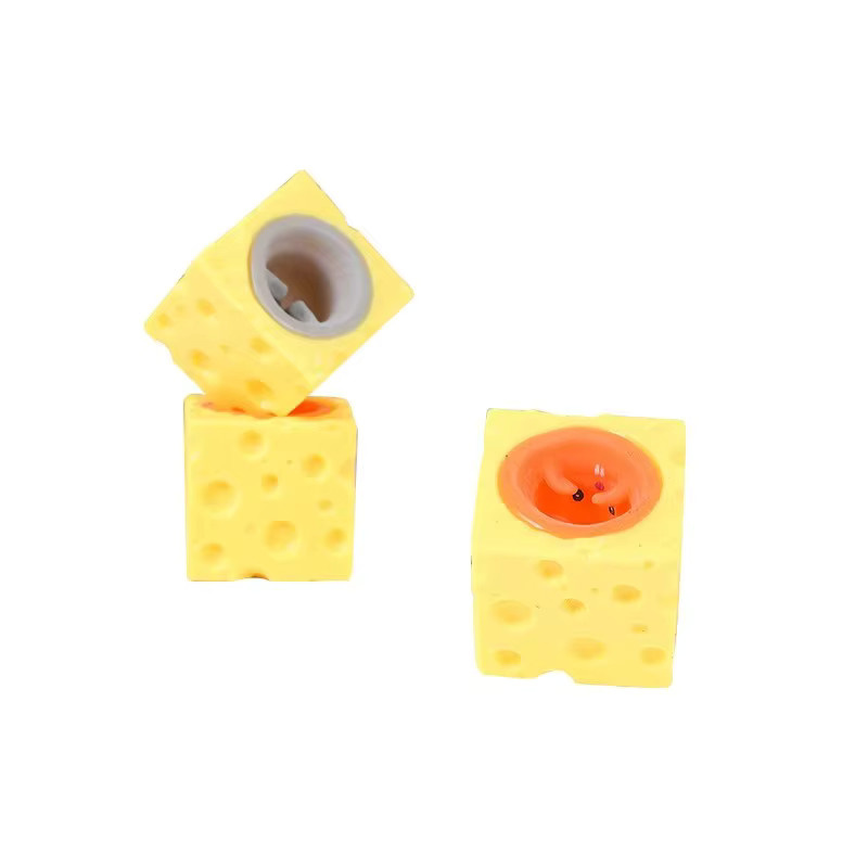 Meade Käse Maus Eichhörnchen Quetschen Spielzeug, 3-teiliges Set - Bild 2