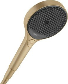 Hansgrohe Handbrause Rainfinity 130 in Brushed Bronze mit 3 Strahlarten und Anti-Kalk-Funktion - Bild 1